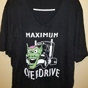 Plus size movie t shirt